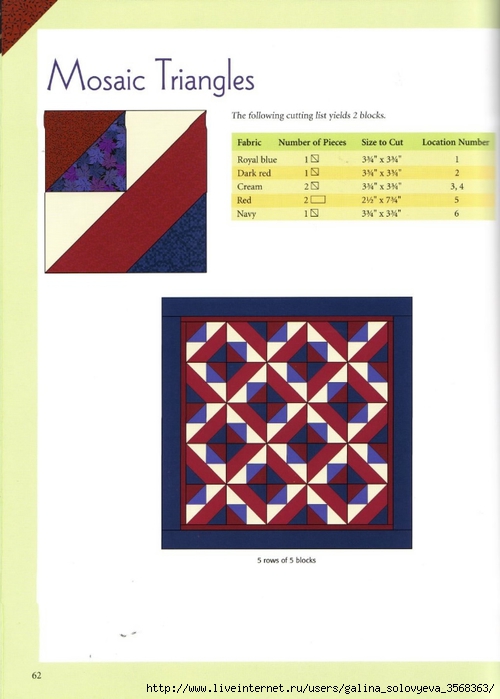 Mosaic Triangles (500x700, 167Kb)